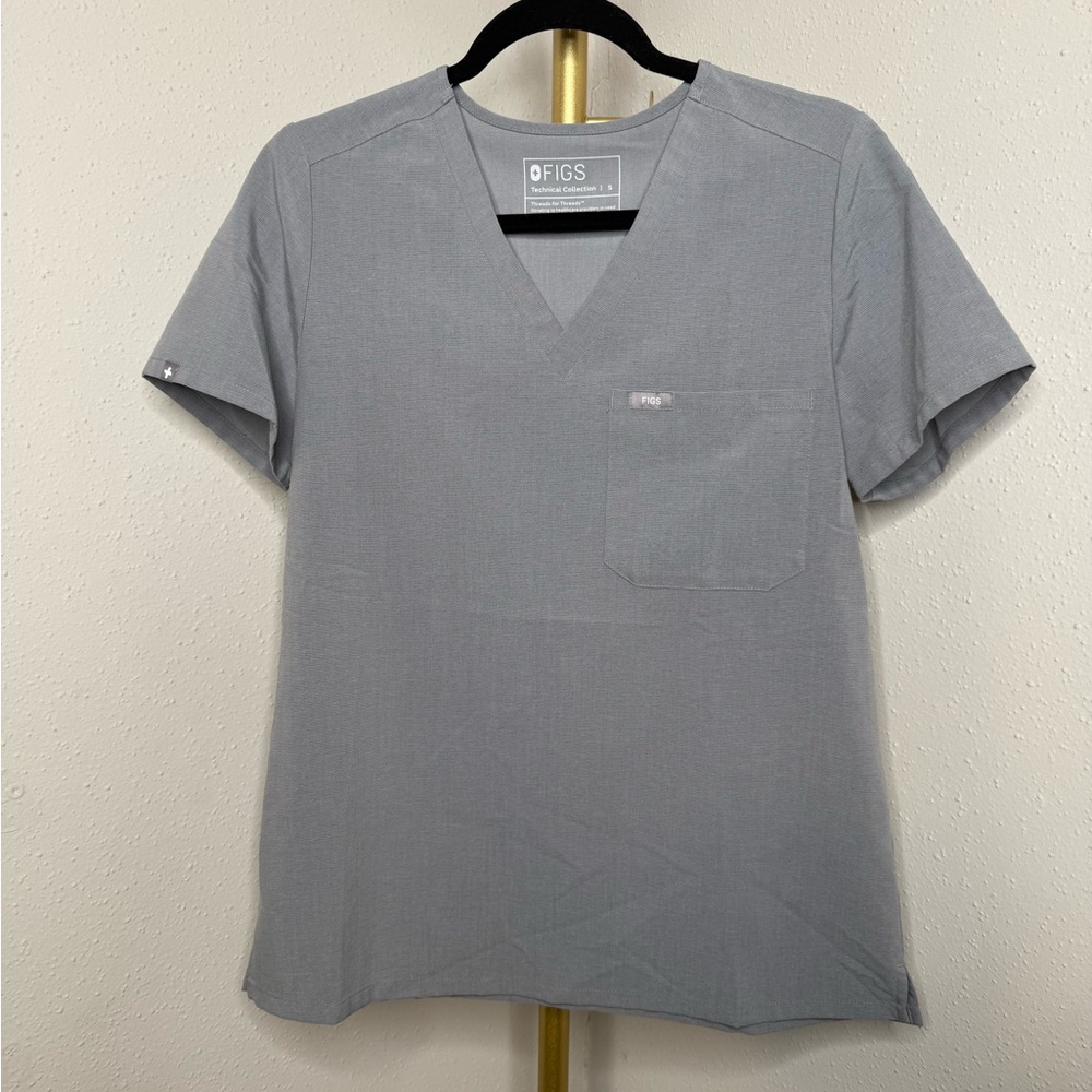 Figs Dark Space Gray Limited Edition Scrub Top